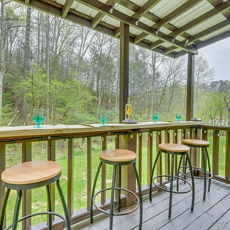 Smoky Mountain Cozy Cove Cabin Deck And Fire Pit! Cosby 外观 照片