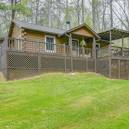 Smoky Mountain Cozy Cove Cabin Deck And Fire Pit! Cosby 外观 照片