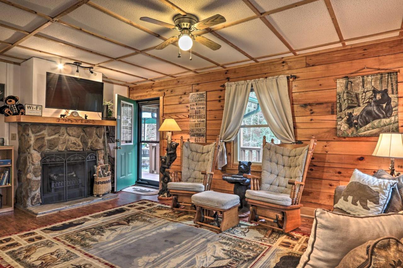 Smoky Mountain Cozy Cove Cabin Deck And Fire Pit! Cosby 外观 照片