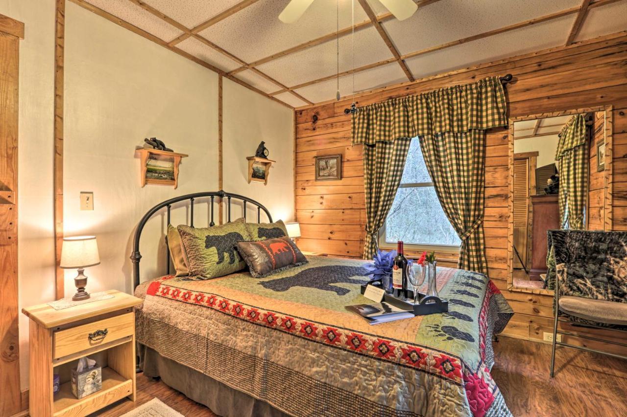 Smoky Mountain Cozy Cove Cabin Deck And Fire Pit! Cosby 外观 照片
